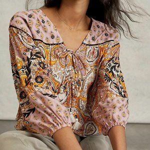 ANThropologie Kayleigh Blouse XS new with tag nwt